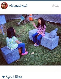 Halangi PKL, Trotoar di Bandung akan Dipasangi Kursi Batu