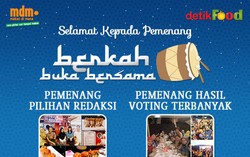 Inilah Pemenang iPad Mini dan Uang Jutaan Rupiah dari Berkah Buka Bersama!