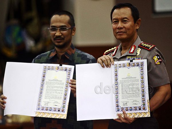 Polri-KPK Kerjasama Pengendalian Gratifikasi