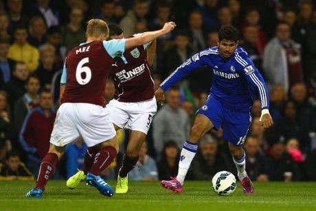 Gol Diego Costa Warnai Kemenangan Chelsea atas Burnley