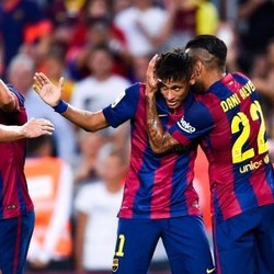 Suarez Debut, Barca Pesta Setengah Lusin Gol di Joan Gamper Trophy