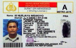 SIM Wismoyo Sopir Jadi-Jadian Asli, Tapi KTP-nya Palsu