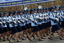 KSAU Ingatkan Prajurit Wanita Pintar-pintar Bagi Waktu untuk Mendidik Anak