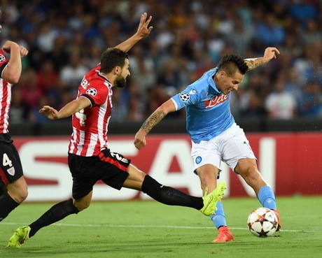 Napoli vs Bilbao Berakhir Imbang 1-1