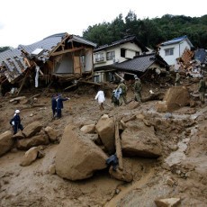 36 Orang Tewas Akibat Tanah Longsor di Jepang