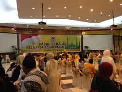 Partai Golkar Buat Halal Bihalal di Kantor DPP, Nusron Cs Absen