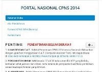 Sudah Jam 12.00, Situs Pendaftaran CPNS Masih Amburadul