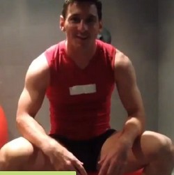 Ice Bucket Challenge, Messi-Ronaldo Basah dan Menggigil Diguyur Air Es