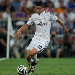 James Rodriguez Gembira Bisa Bikin Gol dalam Debutnya di Bernabeu, tapi...