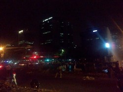 Massa Prabowo-Hatta Bersih dari Bundaran Indosat