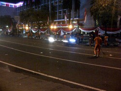 Hanya 200-an Pendukung Prabowo yang Bertahan di Patung Kuda