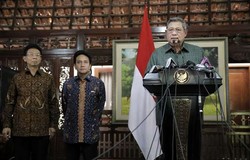 Presiden SBY Apresiasi Kinerja TNI-Polri yang Jaga Situasi Keamanan di MK