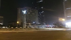 Jelang Sidang MK, Water Canon dan Kawat Berduri Disiapkan di Bundaran HI