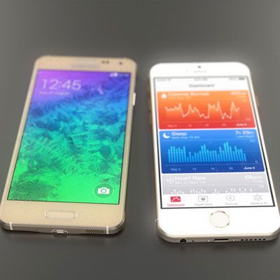 Ketika iPhone 6 Bersanding dengan Galaxy Alpha