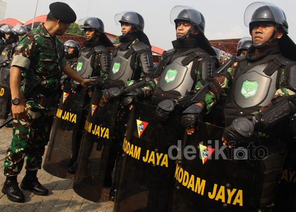 Panglima TNI Pimpin Apel Gabungan di Kemayoran