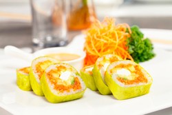 Tak Ada Nasi Jepang, Mi Instanpun Bisa Dibuat Sushi!