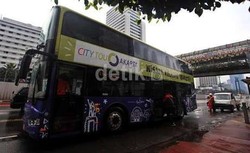 100 Bus Tingkat untuk Shuttle Gratis ERP Tak Saingi Metro Mini dan Kopaja