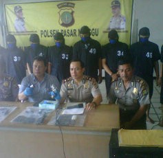 Polisi Tangkap Kelompok Hen-Hen Spesialis Pencuri Motor