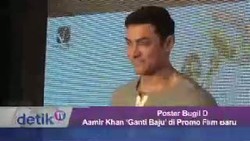 Poster Bugil Diprotes, Aamir Khan Ganti Baju di Promo Film Baru