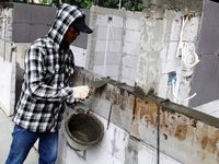 Pembangunan Kios PKL di IRTI Monas
