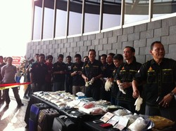 Penyelundupan 22 Kg Sabu Disarukan ke Dalam Tabung Oksigen