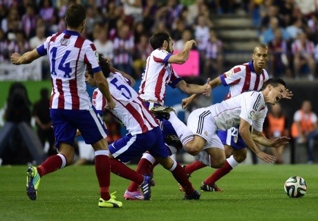 Garis Pertahanan Rendah Atletico Gagalkan Serangan Sayap Real Madrid