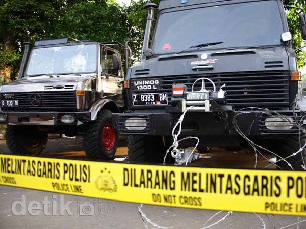 Ini Penampakan 3 Unimog di Polda