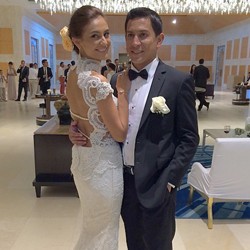 Marissa Nasution dan Conrad Resmi Menikah