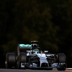 Rosberg Raih Pole Lagi, Mercedes Start 1-2