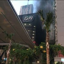 Api di Baywalk Pluit Sudah Dikuasai, Smoke Remover Sedot Asap dari Basement