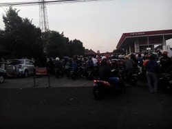 Selain Cirebon, Antrean Panjang Juga Terjadi di SPBU Kuningan dan Majalengka