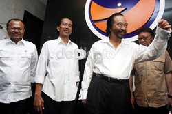 Kantor Transisi: Surya Paloh Beri Saran untuk Pertemuan Jokowi-SBY di Bali