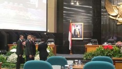Tak Hanya Balai Kota, Gedung DPRD DKI Juga Dijaga Ketat Paspampres