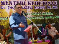 Menhut Zulkifli Hasan Kunjungan Kerja ke NTB