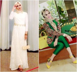 Hijab Style: Ketika Gaya Jilbab Turki Diterapkan Angel Lelga & Selebgram