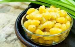 Q Ball dan Biji Teratai, Isian Manis Gurih khas Dessert Taiwan (2)