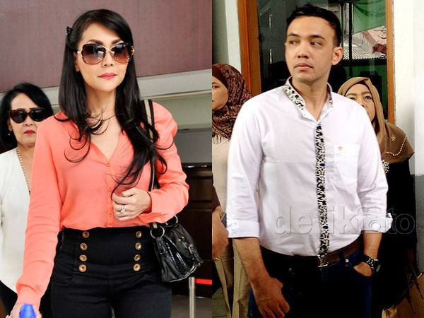 Tessa Kaunang dan Sandy Tumiwa di Sidang Cerai Perdana