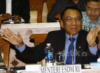 Menteri ESDM Rapat dengan DPR