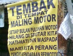 Bro, Hati-hati Perampas Motor Berkeliaran Kala Malam di Kawasan Jaksel