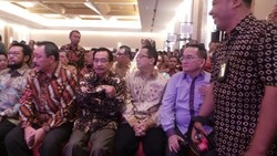 Ada Ruhut Sitompul di Acara Halal Bihalal Jokowi-JK dengan Relawan