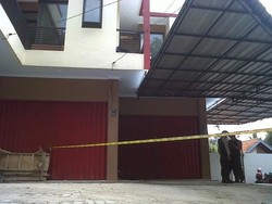 Ruko di Serang yang Diduga Tempat Tinggal Terduga Teroris ini Kini Dijaga Ketat