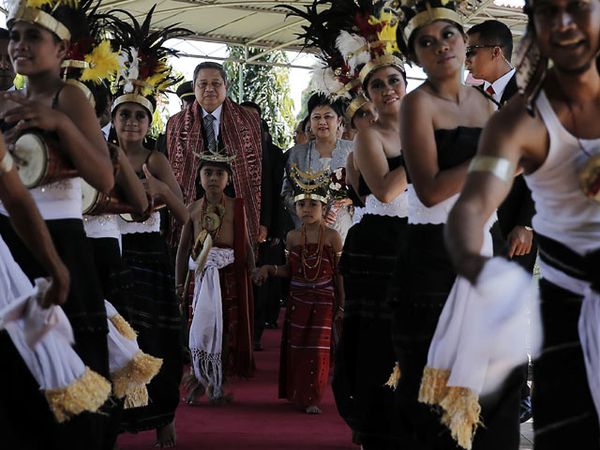 Tiba di Dili, SBY Kunjungi TMP Seroja