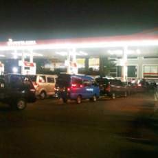 Pasokan Solar di SPBU-SPBU Kediri Habis Dalam 4 Jam