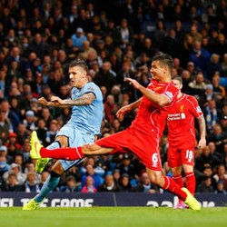 Jovetic Dua Gol, City Taklukkan Liverpool 3-1
