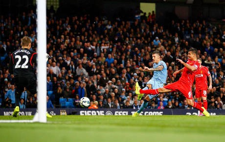 Jovetic Dua Gol, City Taklukkan Liverpool 3-1