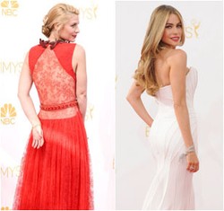 6 Selebriti Pamer Punggung Indah di Emmy Awards 2014