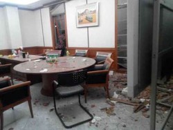 Plafon Blok G yang Runtuh di Balai Kota Baru Dipasang Tahun 2012