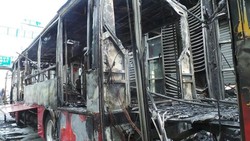 Bum! Ledakan Terdengar Sebelum TransJ Gandeng Terbakar di Al Azhar