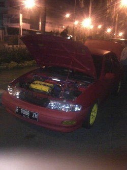 Balapan Liar di Senayan, Sedan Merah ini Ditilang Polisi