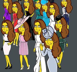 Ketika Kate Middleton Bertransformasi Jadi Tokoh Kartun Simpson
